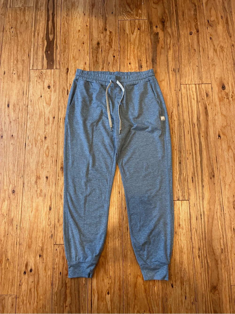 Vuori Performance Jogger Heather Light Blue Drawstring Women’s XS